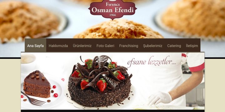 Fırıncı Osman Efendi Web Sitesi Tasarımı