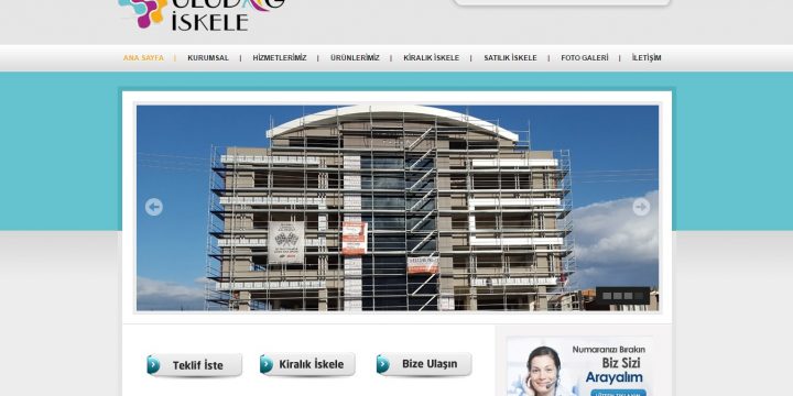 Uludağ İskele Web Sitesi Tasarımı