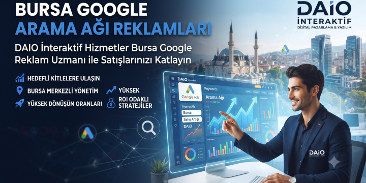 Bursa Google Arama Ağı Reklamları | DAIO İnteraktif Hizmetler